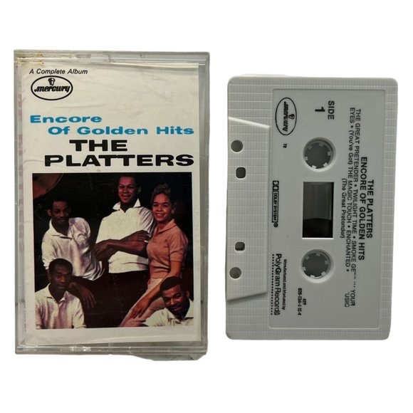 Other - The Platters Encore of Golden Hits Cassette Tape Soul Great Pretender